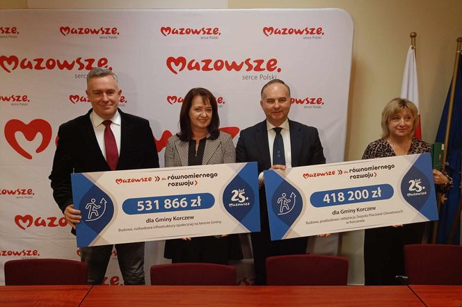 Umowy na realizację nowych inwestycji w gminie Korczew zostały już podpisane