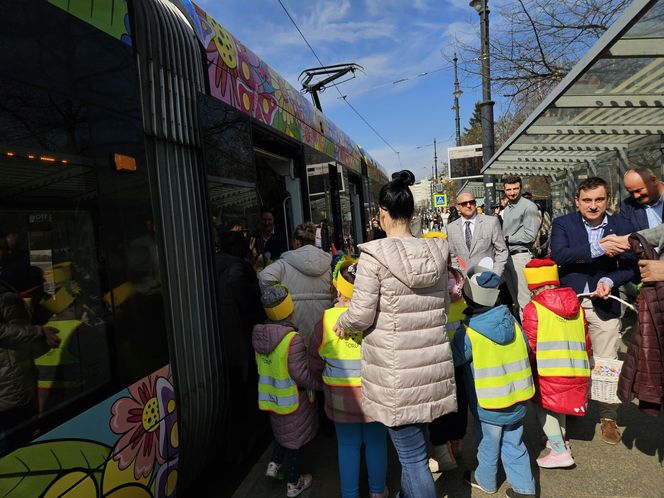 Wiosenno-letni tramwaj MZK w Toruniu