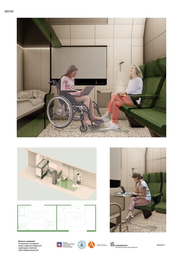 Tak mogą wyglądać wagony przyszłości.