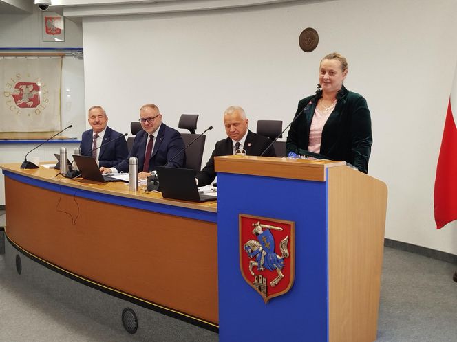 Rodzina Tymka Kalaty wymieniła się prezentami z prezydentem i radnymi