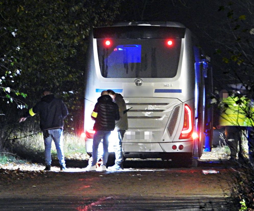 Śmiertelne potrącenie przez autokar. Nie żyje 36-latek
