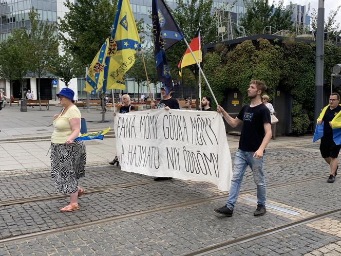 Marsz Autonomii Śląska przeszedł ulicami Katowic. "Hajmatu nie oddomy"