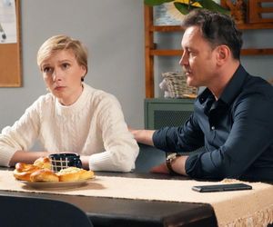 Barwy szczęścia odc. 3228. Sonia (Weronika Nockowska), Robert Stefaniak (Paweł Ławrynowicz)