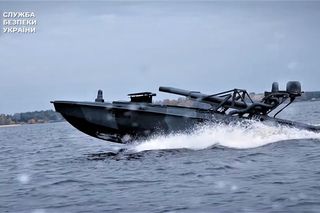 Ukraiński dron morski Sea Baby. Zasięg 1500 km i rakiety Grad na pokładzie 