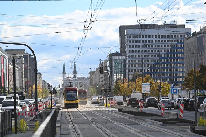 Tramwaje wróciły na ul. Marszałkowską