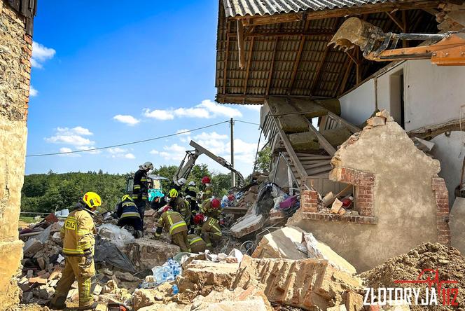 Remontowali dom, zginęli pod gruzami. Prokuratura: to nie była katastrofa budowlana