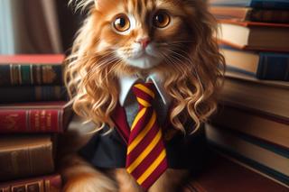 Postacie z Harry'ego Pottera jako koty