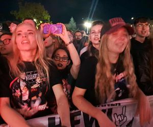 Posadzili drzewa, a następnie dali gorący koncert. Finał akcji zespołu Nocny Kochanek w Skarżysku