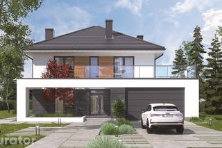 Domy z garażem dwustanowiskowym 