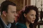 	M jak miłość odc. 594. Agata Rogowska (Monika Moskwa), siostra Artura (Robert Moskwa) i jej mąż Andrzej (Jakub Ulewicz)