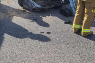 Wypadek na DK 10 pod Bydgoszczą. Trzy osoby trafiły do szpitala!