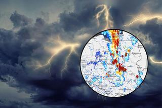 Potężna burza nad Warszawą. Po fali upałów pojawiła się ściana deszczu