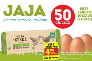  jajko z chowu na wolnym wybiegu 50 gr