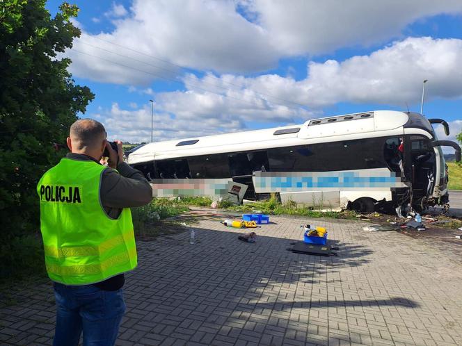 Wypadek autokaru na dk 17 w woj. lubelskim. Jest wielu rannych 