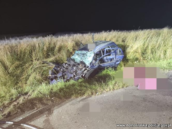 27-latek zginął w wypadku, pięć osób ledwo uszło z życiem. Troje dzieci ciężko rannych  