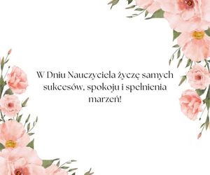 Kartki i życzenia na Dzień Nauczyciela 2025