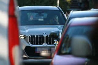 Małgorzata Tusk w wypożyczonym BMW.