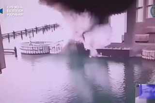 Ukraiński atak na most krymski