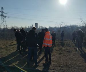 Spotkanie z mieszkańcami w sprawie zapożarowanej hałdy w Rudzie Śląskiej