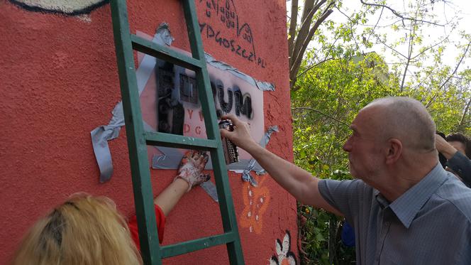 Odsłonięto nowy mural "Bydgoszcz otwarta i tolerancyjna""