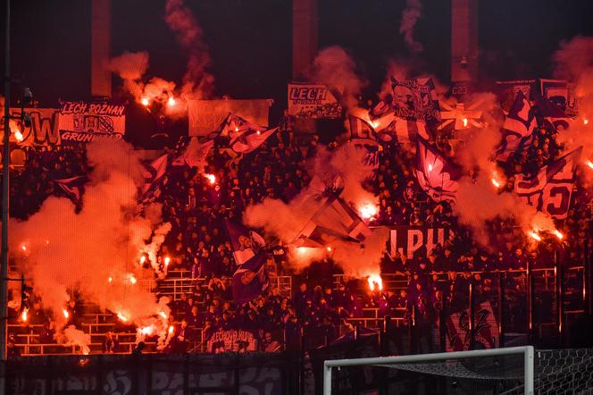 Sromotna klęska Lecha Poznań w Szczecinie. Nie zawiedli tylko kibice 