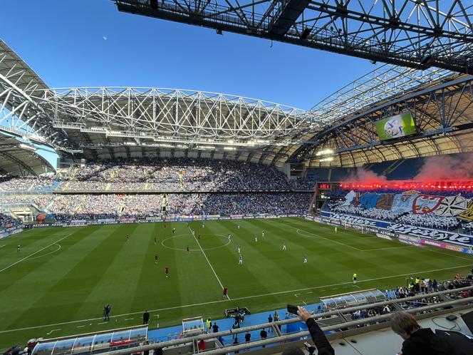 Kibice podczas meczu Lech Poznań - Górnik Zabrze