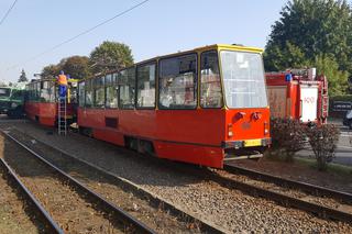 Tramwaj zderzył się z betoniarką