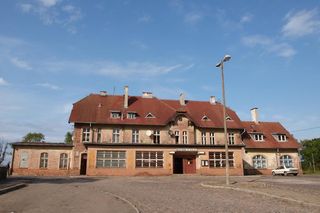 Dworzec kolejowy w Węgorzewie