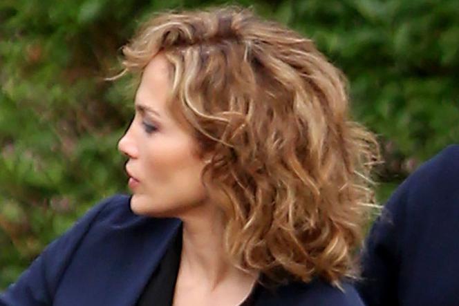 Jennifer Lopez na planie serialu Shades Of Blue