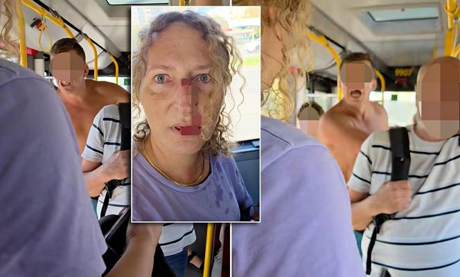 Zenobia broniła Ukrainki w autobusie w Warszawie. Została zaatakowana. „Krew polała się z nosa”