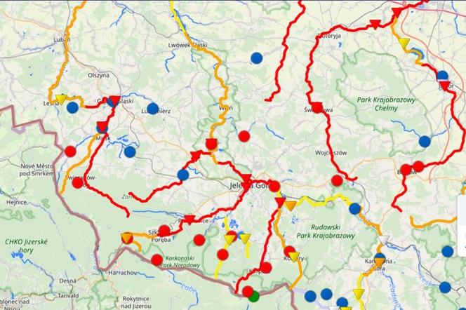 Karkonosze zamknięte! Śnieg i zadymka, niżej lawiny z błota i kamieni