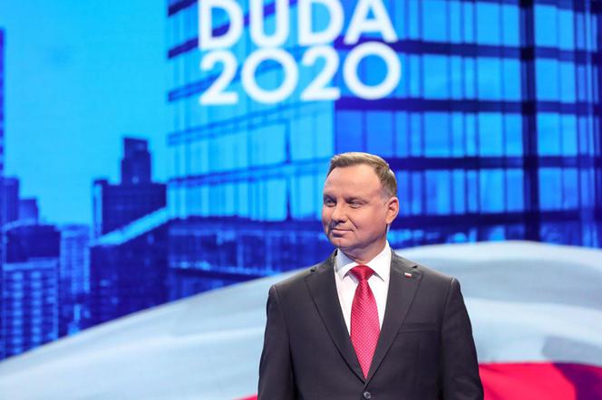 Andrzej Duda podczas konwencji
