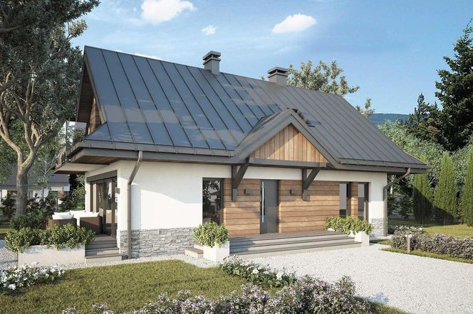 Tradycyjna architektura z nowoczesnymi dodatkami