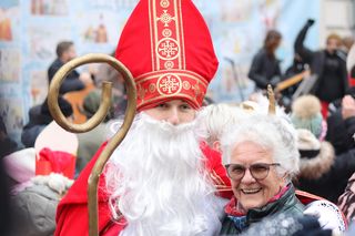 Ulicami Lublina przeszedł Orszak św. Mikołaja