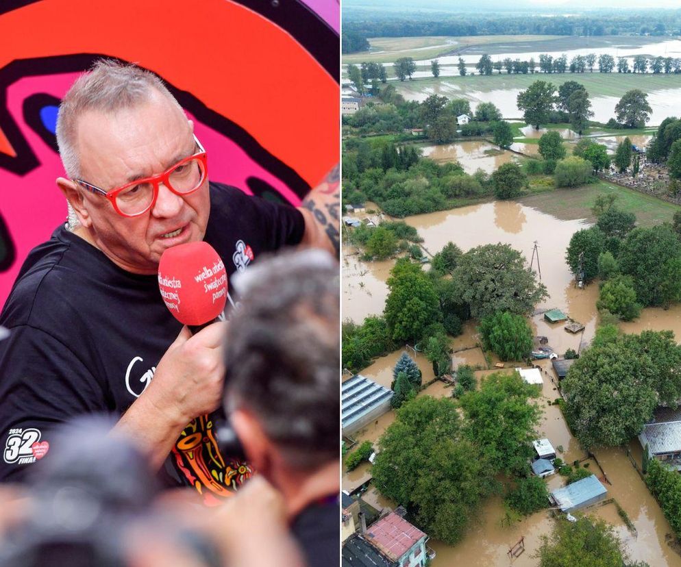 Jurek Owsiak i WOŚP z pięknym gestem dla powodzian. Tak niosą pomoc poszkodowanym