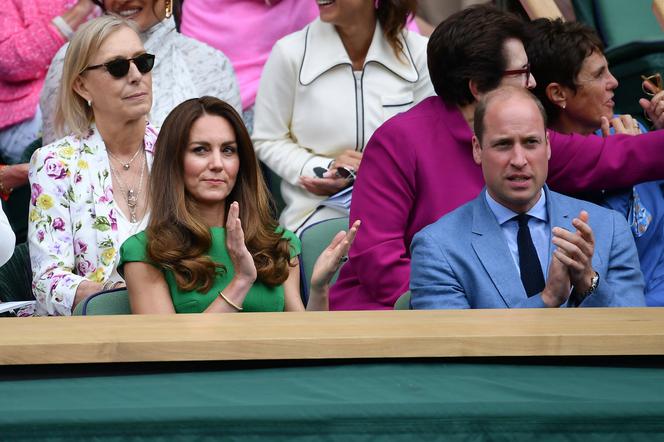 Książę William i księżna Kate na Wimbledonie