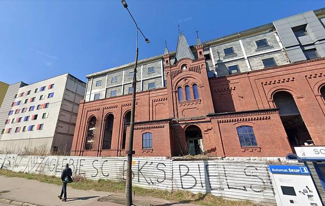 Niedokończony hotel w centrum Sosnowca