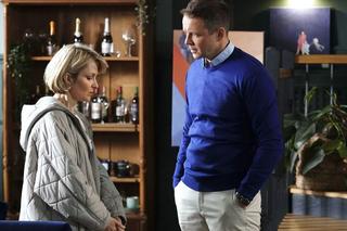 	Barwy szczęścia odc. 2821. Bożena (Marieta Żukowska), Bruno (Lesław Żurek)