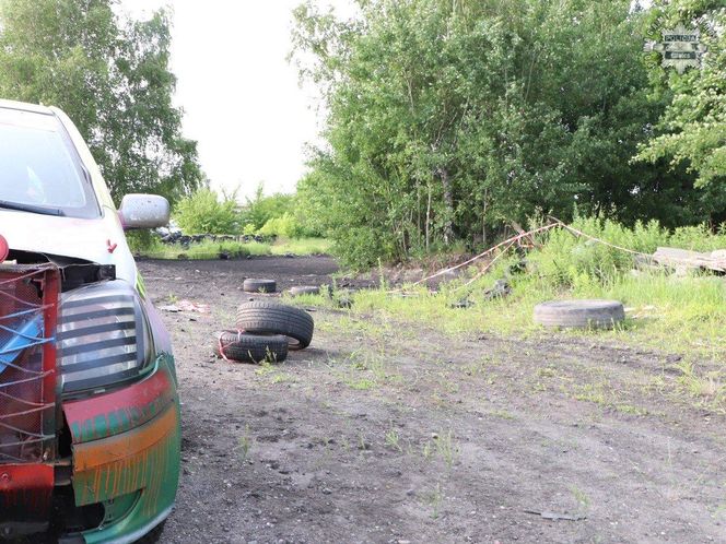  Śląsk: Dramat na Wrak-Race w Gliwicach! Koło uderzyło w kobietę. Lądował śmigłowiec LPR