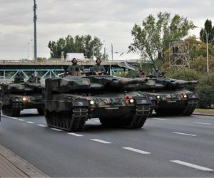 Czołgi Leopard 2PL - Próba defilady 2024