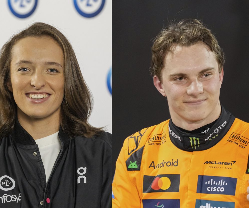 Iga Świątek wreszcie zdradziła co ją łączy z kierowcą F1 Oscarem Piastrim