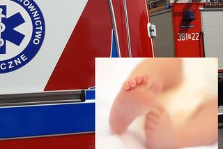 Niemowlak zadławił się pokarmem i przestał oddychać. Dramatyczne chwile w Kąkolewie koło Leszna