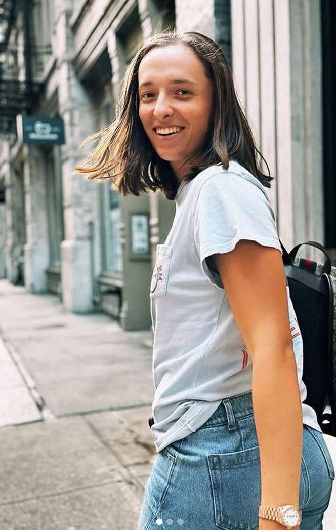 Iga Świątek w The Plaza