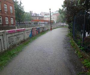 Powódź w Bielsku-Białej. Ulice zamienił się w rzeki. Zalane auta i posesje 
