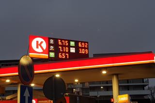 Ceny paliw na stacjach Circle K w Białymstoku