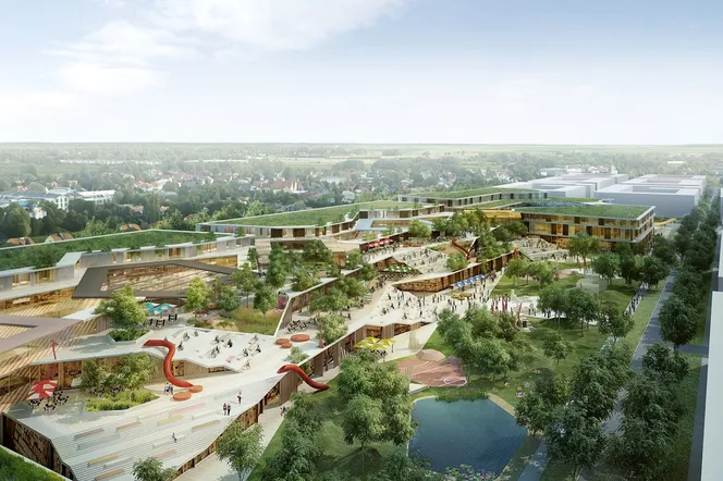 Nowe centrum Wilanowa według Atelier Thomas Pucher