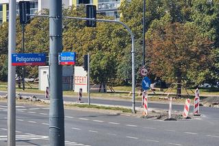 Przebudowa skrzyżowania Ostrobramskiej i Poligonowej