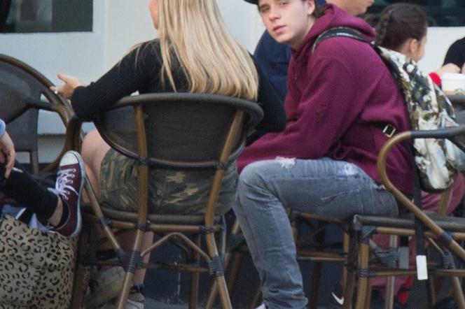Brooklyn Beckham z tajemniczą blondynką