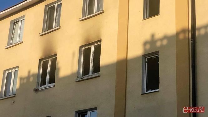 Wybuch gazu na ul. Dworcowej