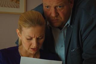 M jak miłość odc. 1709. Jagoda (Katarzyna Kołeczek), Tadeusz (Bartłomiej Nowosielski)